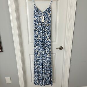 NWT Z supply winslet shadow reef maxi dress